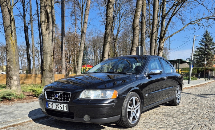 Volvo S60 cena 36000 przebieg: 79400, rok produkcji 2005 z Zalewo małe 352